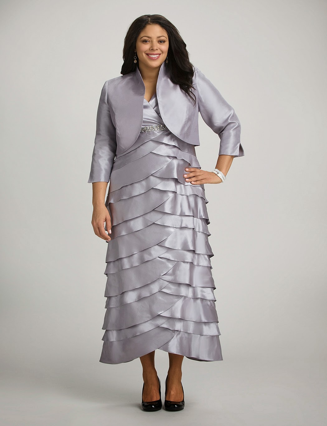 vestidos largos para gorditas